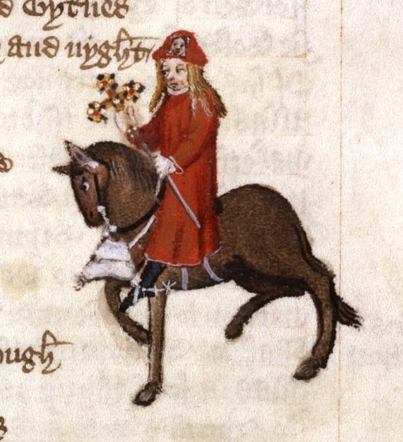 The Pardoner in the Ellesmere Chaucer